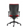 Kancelárska stolička GALA Plus SL červená BN14 + podrúčky AR08